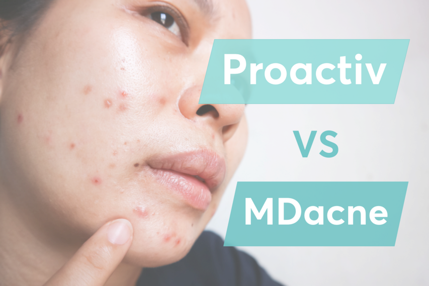 A comparison between MDacne, ProactivMD, and Proactiv Plus for treating acne