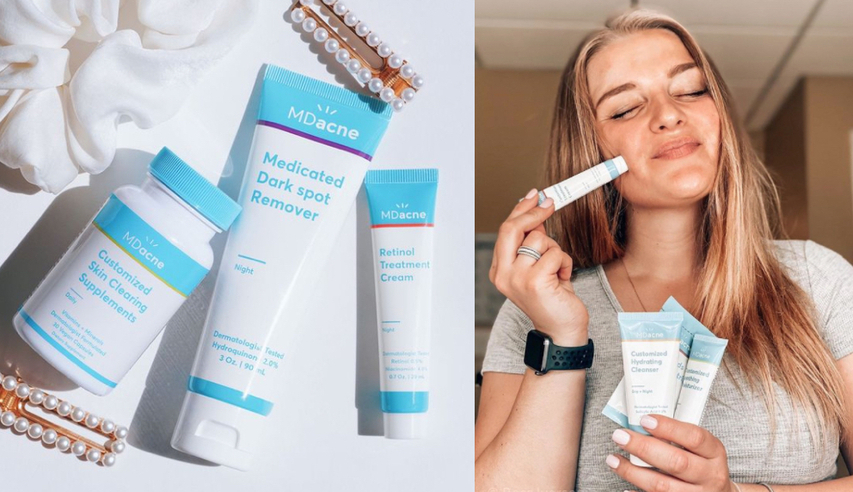 MDacne personalized acne kit