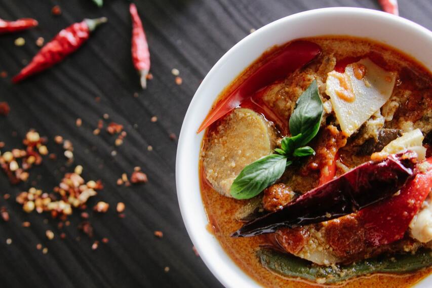 acne spicy food