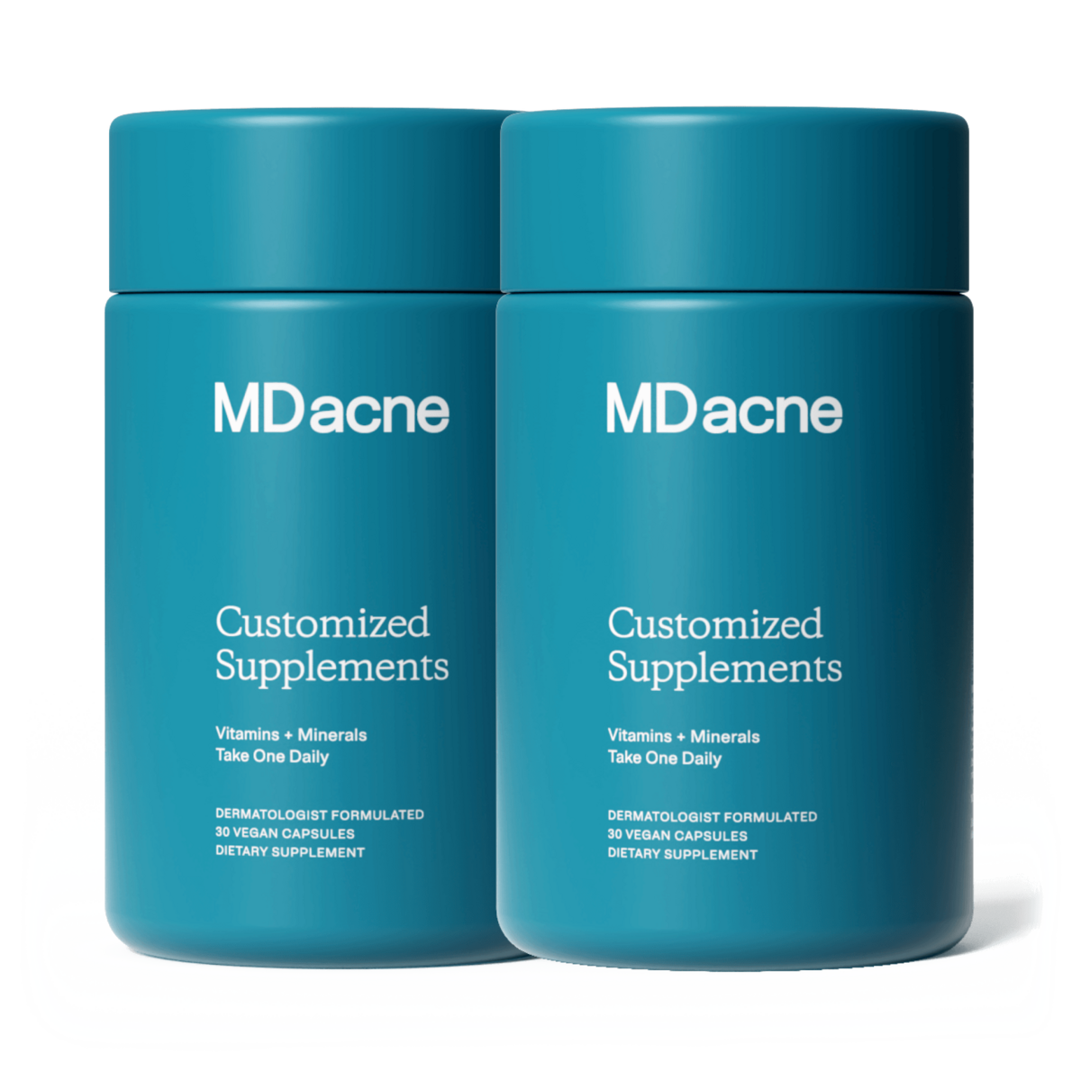 Customized Skin Clearing Supplements | MDacne